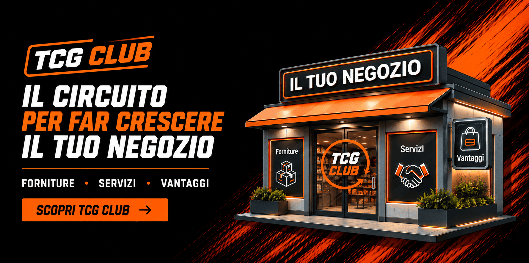Entra nel Circuito TCG Club, il network di negozi specializzati in carte collezionabili e gaming